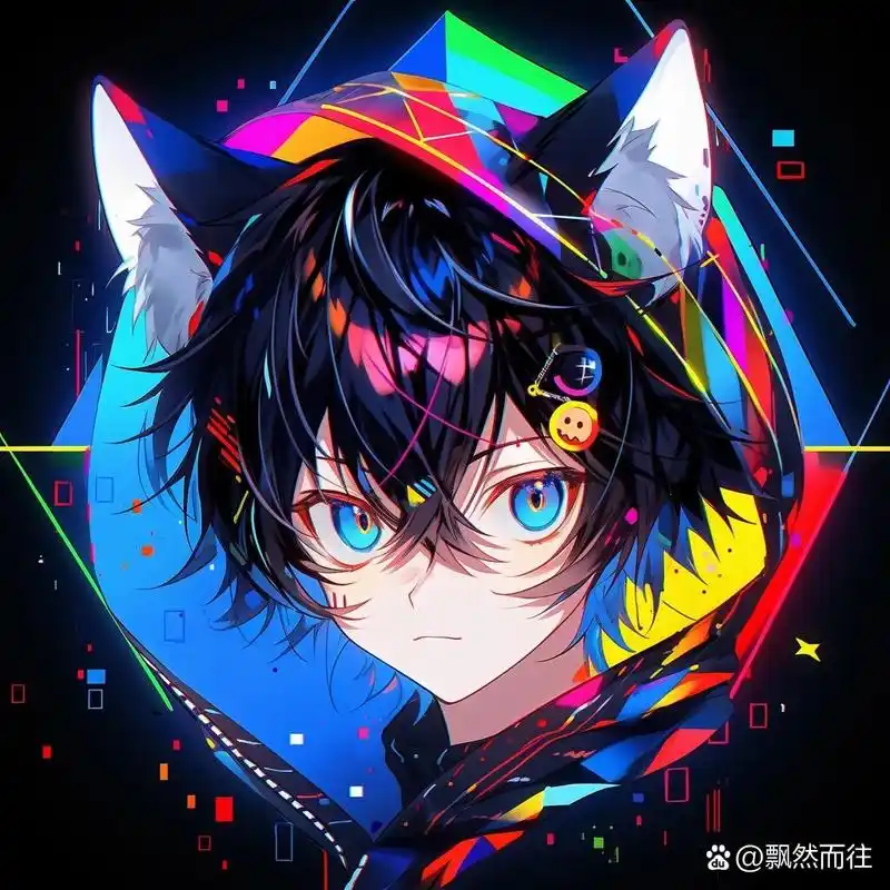 男生|异瞳猫系男头