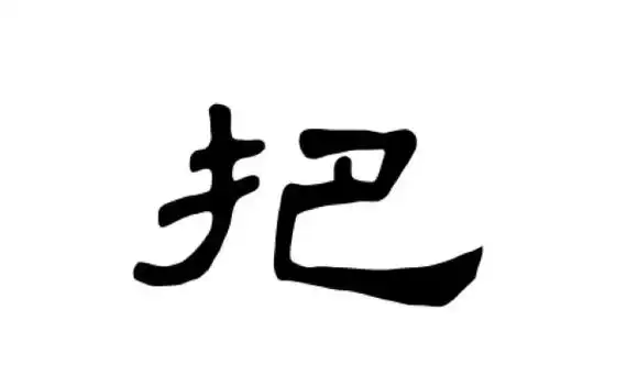 把的笔画笔顺,把的笔顺