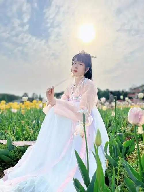 古装美人汉服造型汉服妆容摄影姿势