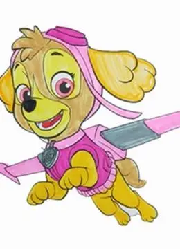 第6集 汪汪队的天天来涂色吧