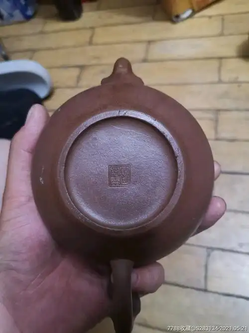 早起老紫砂壶,中国宜兴