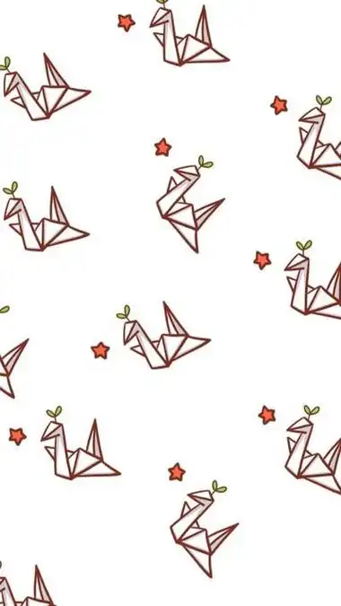 简笔画简单又好看千纸鹤简笔画q版千纸鹤简笔画千纸鹤简笔画怎么画 千