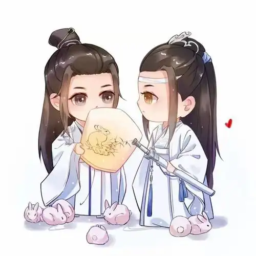 q动漫陈情令肖战王一博