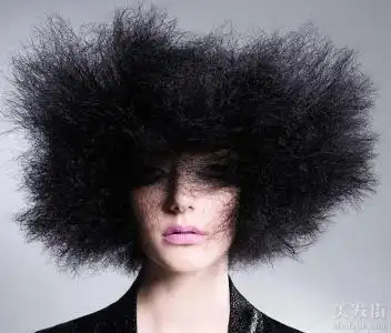 爆炸头头像黑色搞笑情头