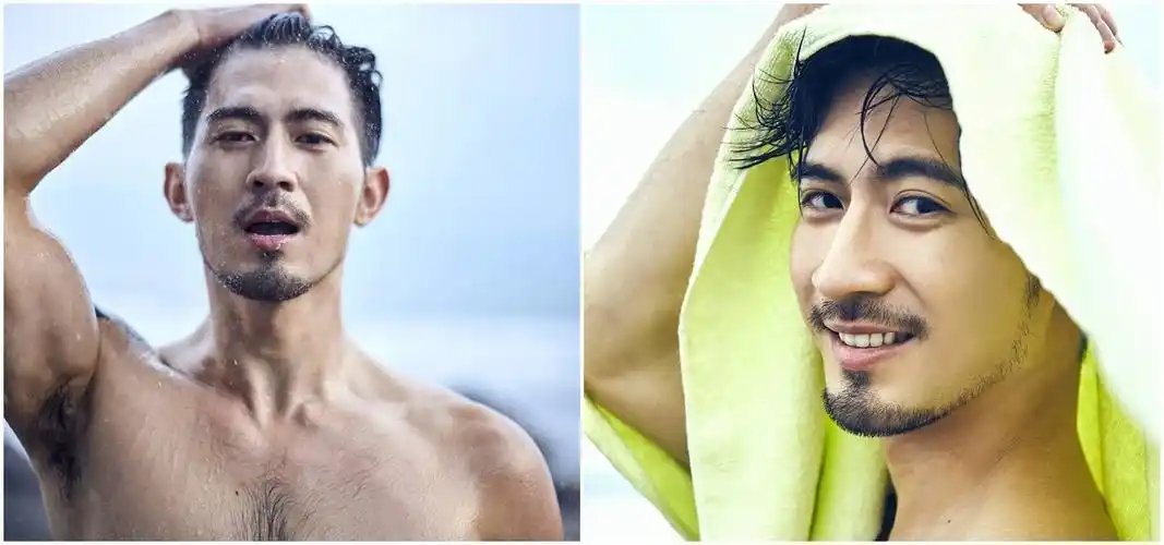 简宏霖脱了!写真书大露胸毛男人味升级