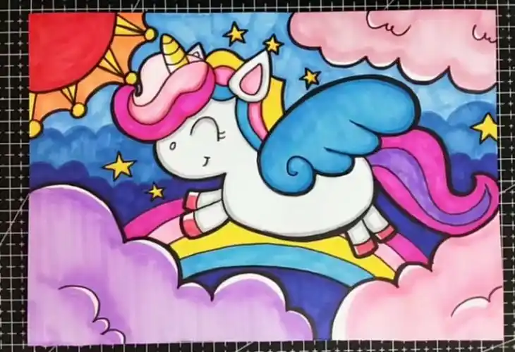 三年级下册美术《多彩的梦》