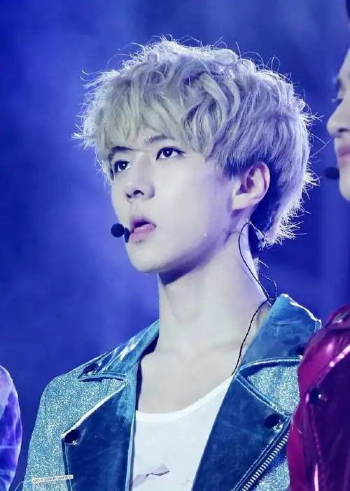 吴世勋的发色图楼更新至金色多图警告