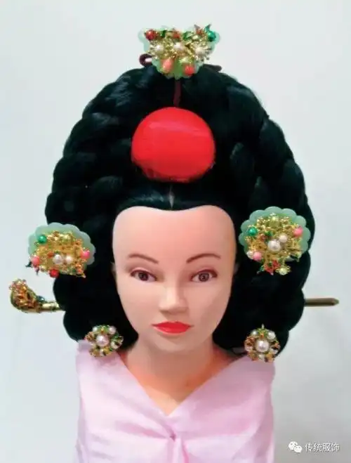 韩剧常见发髻於由美盘发教程2则传统发髻资料分享15