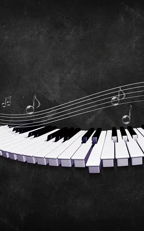 钢琴音乐会海报设计