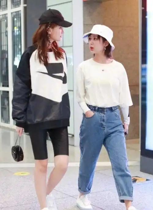 167杨紫遇上170乔欣是啥体验看到同框后差的不止3cm