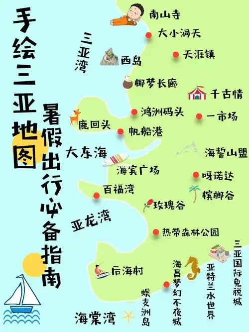 来三亚不知道玩什么71这套攻略带你玩转景点