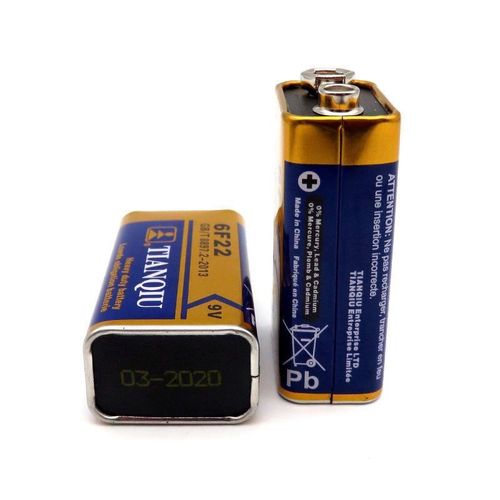 天球 9v碳性无汞干电池 玩具话筒麦克风万用表测线仪9号电池