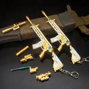 和平吃鸡玩具m416潮汐统领皮肤五爪金龙拆卸精英合金仿真枪模型