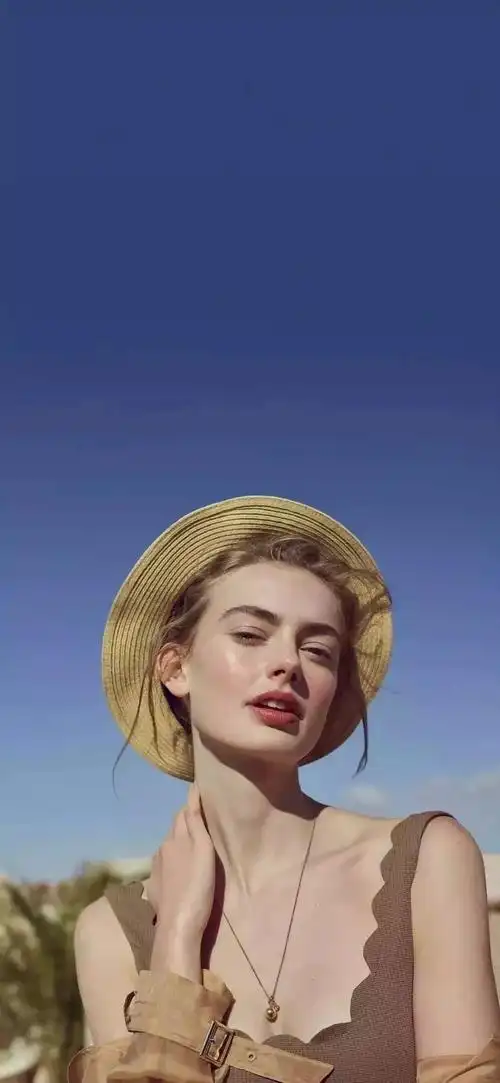 高清无水印全面屏抖音锁屏背景壁纸