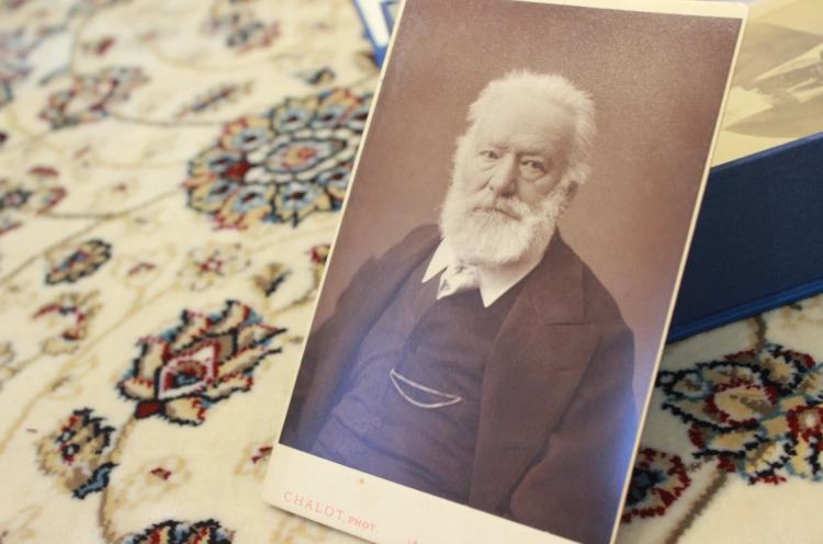 法国作家维克多·雨果原版胶片照