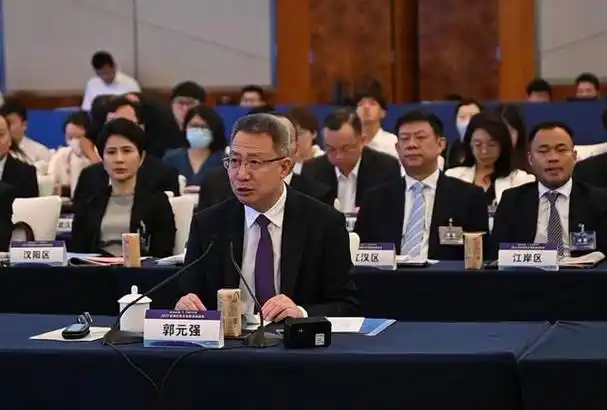 湖北省委常委,武汉市委书记郭元强.