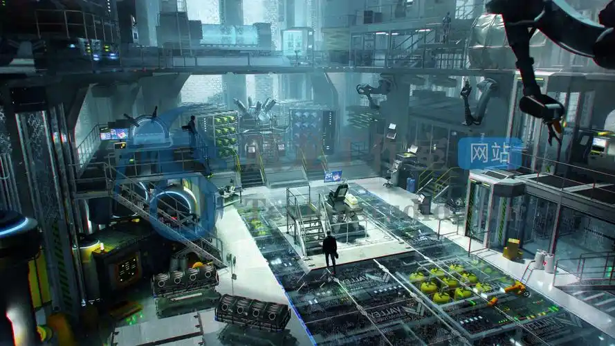 kitbash3dsecretlabs高科技科学研究实验室场景3d模型