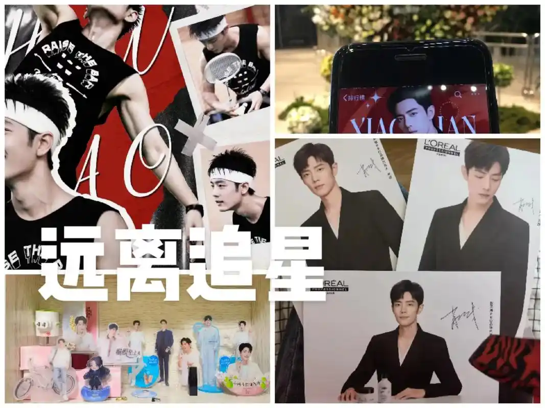 追星是不可能追星的只是喜欢肖战而已