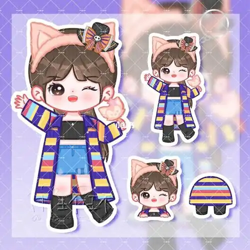 q版  #饭圈设计  #立牌  #程潇