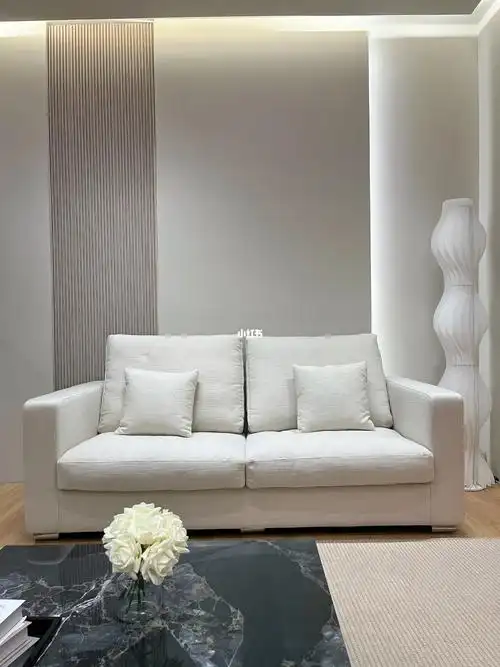 棉麻沙发小户型沙发简约极简沙发