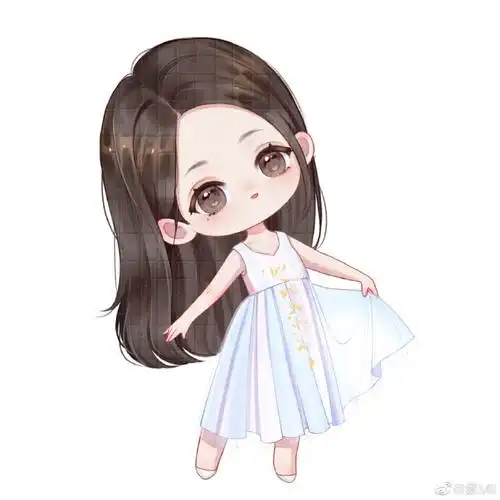 迪丽热巴安旎#六一儿童节就是要可可爱爱热巴生日q版系列图——角色向