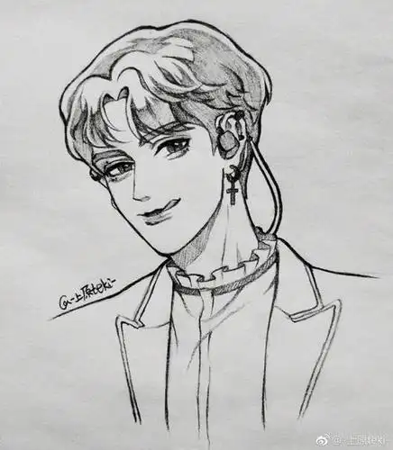 尤长靖动漫简笔画