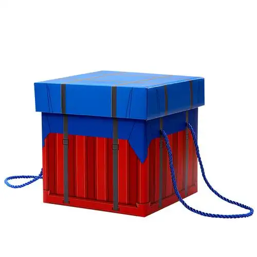 网红吃鸡空投箱零食大礼包一箱组合整箱超大混装进口生日送女男友