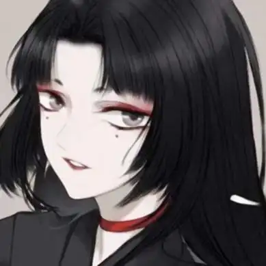 qq头像女生动漫黑白酷黑白超酷女头拥有自已的独特格调