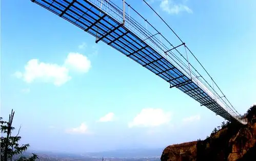 圣诞约会玻璃桥景区石牛寨