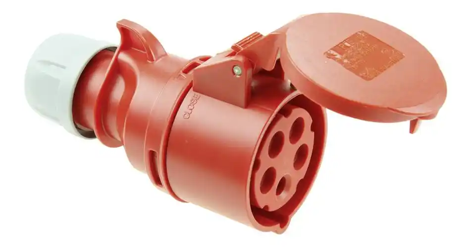 奥地利原装进口pce工业连接器380v32a16a插头机房插头