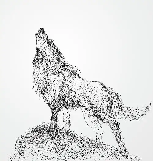 ai矢量点画素材分享