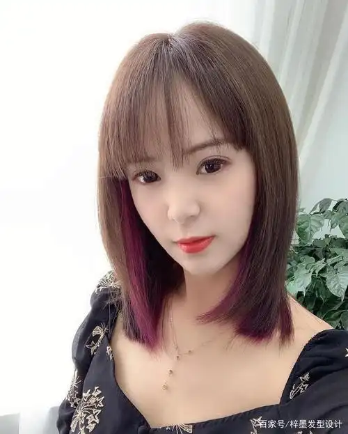 当下最火挂耳染,给发型色彩别致的美