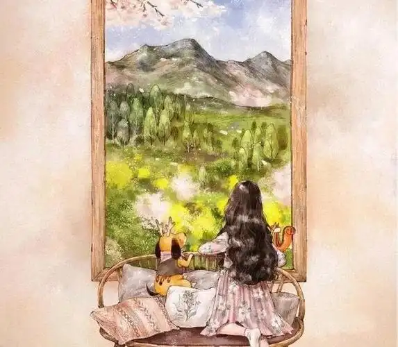 画风堪比宫崎骏画面美如仙境她是个拥有满满少女心的女孩子