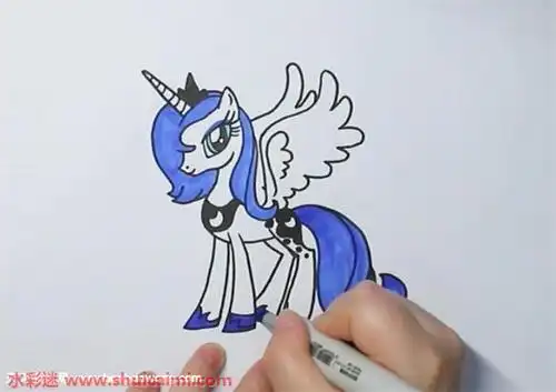 月亮公主怎么画 月亮公主简笔画简单易画