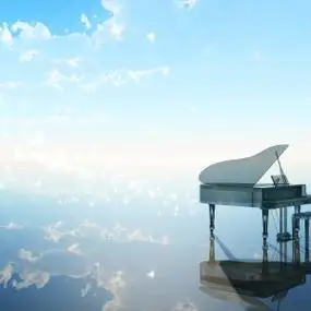 钢琴头像图片大全高清好看的钢琴唯美意境图片头像