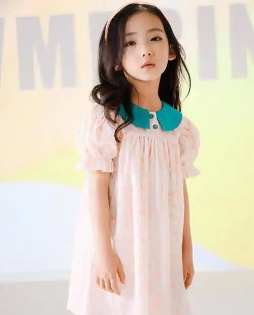 原创童装也变质了小女孩穿吊带裙涂口红网红风穿搭被说太成熟