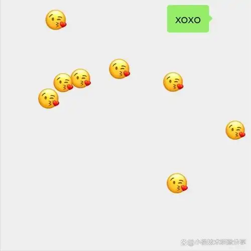 原来微信发送这些字符,就会下3种表情雨,不知道可惜了