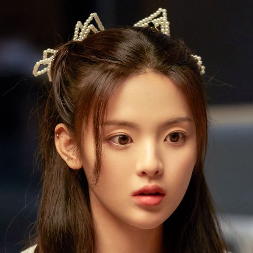 平行时空遇见你杨超越同款发夹蝴蝶结发卡子仙女森系超仙一字边夹