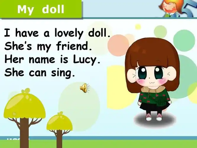 免费文档 所有分类 小学教育 英语 译林版英语四上《unit 8 dolls》