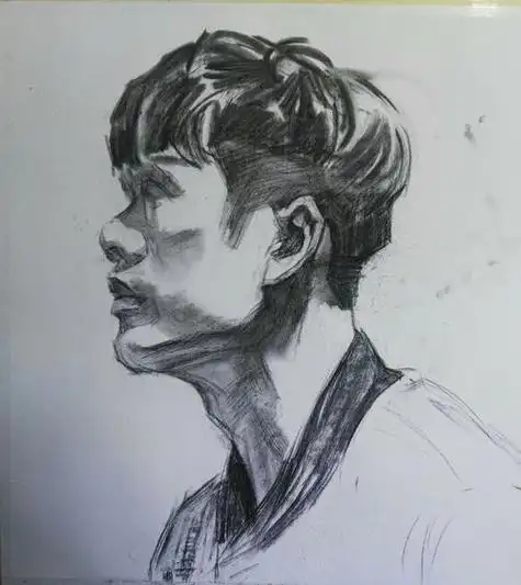 素描头像男生简单气质 男生头像图片大全 -【爱个性】