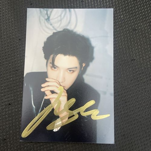 黄明昊签名照片周边明信片同款保真无印刷6寸包邮学生礼物七夕送