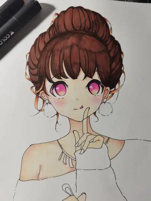 动漫人物少儿美术绘画