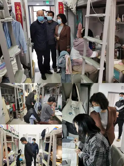 副校长王菊霞深入富平校区检查学生线上学习情况