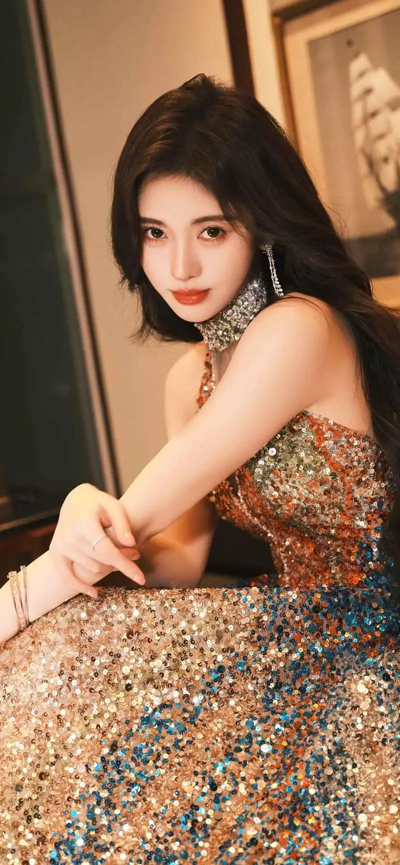 鞠婧祎唯美壁纸