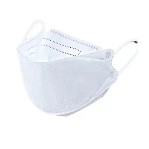 kf94口罩一次性防病菌kn95鱼形3d立体四层双熔喷布透气独立装