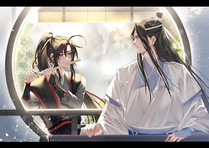 魔道祖师青年时期魏无羡在蓝忘机上直来直去的可爱得不得了…期待今后