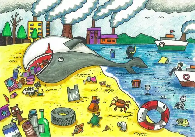 "彩云杯"中小学生绘画比赛·小学组一等奖获奖作品展示(1)