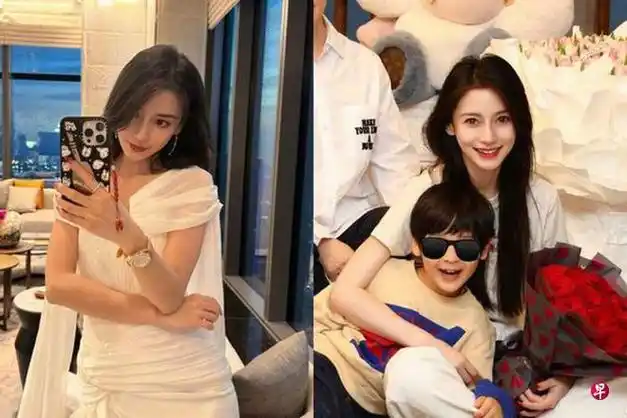 七岁儿在家只怕她angelababy自认凶的时候挺凶