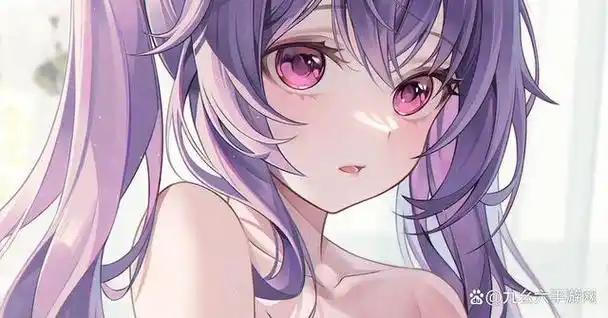 最优雅的颜色 - 紫发少女插画特辑