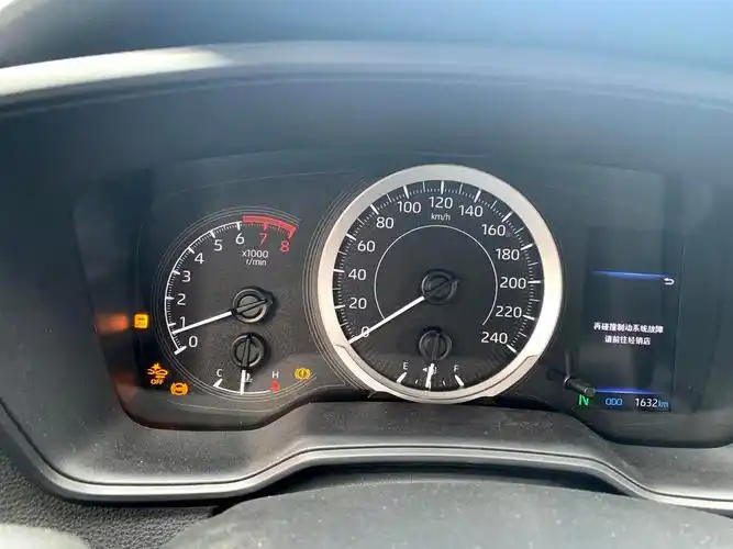 咬断了后仪表盘显示了警告灯,分别是驻车,abs